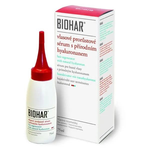 Biohar  prorůstové vlasové sérum 75 ml (1)