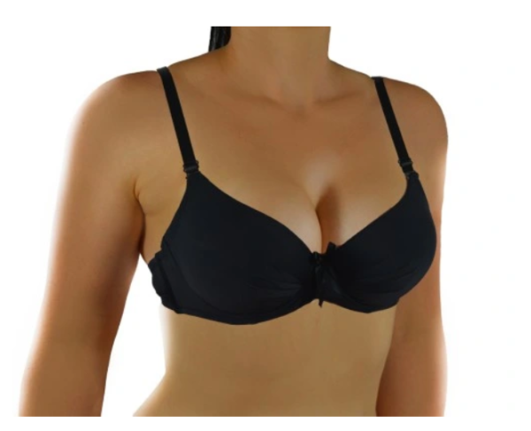 Podprsenka Mareli PUSH UP nude černá vel.B (1)