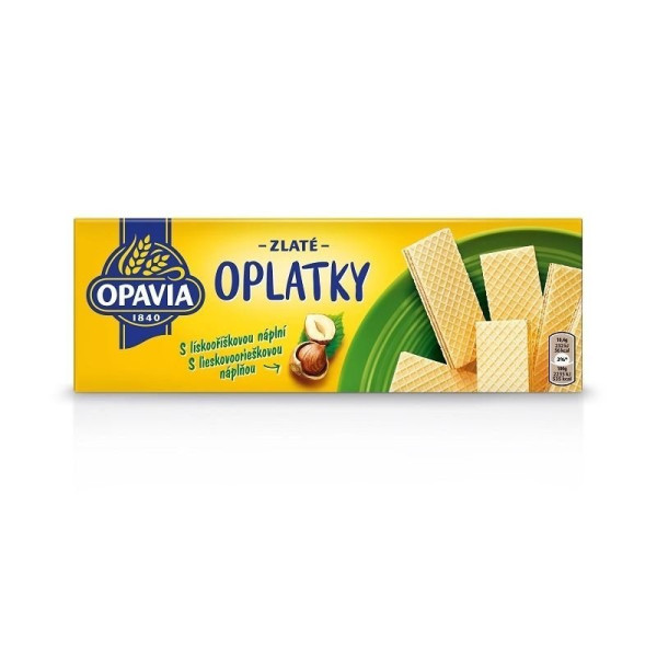 Oplatky Opavia Zlaté  čokoládové 146 g. (1)