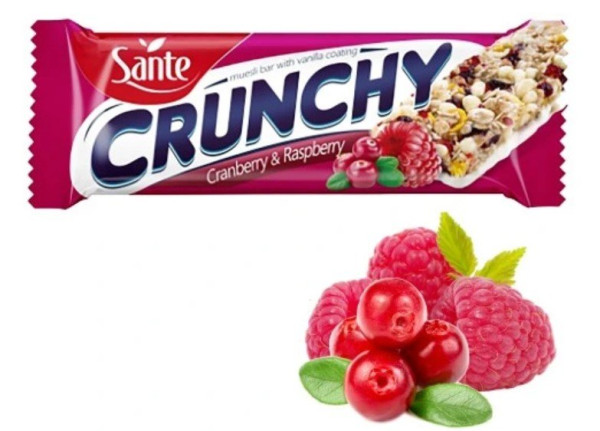 Tyčinka Crunchy musli banán v čokoládě 40g (1)