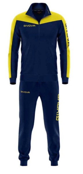 Tepláková souprava Givova Roma Blue-Yellow (1)