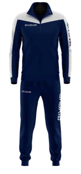 Tepláková souprava Givova Roma Blue-White (1)