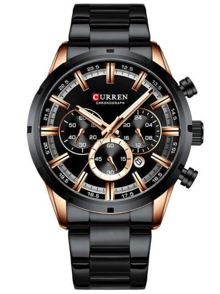 Hodinky CURREN 8355 Chronograf black (1)