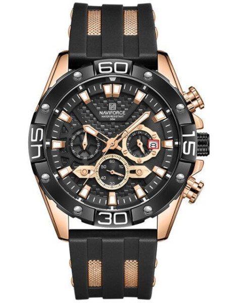 Hodinky  NAVIFORCE NF8019T - CHRONOGRAF black (1)