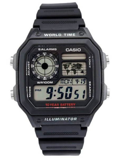 Hodinky Casio AE-1200WH-1AVCF - Funkční a Spolehlivé (1)