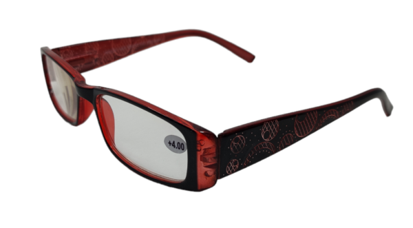 Brýle dioptrické na čtení red New +1,0-+4,0 (1)