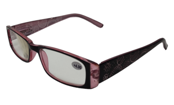 Brýle dioptrické na čtení pink New +1,0-+4,0 (1)