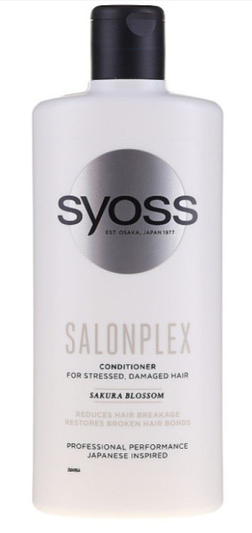 Šampon  SYOSS Salonplex 440 ml pro lámavé a namáhané vlasy (1)