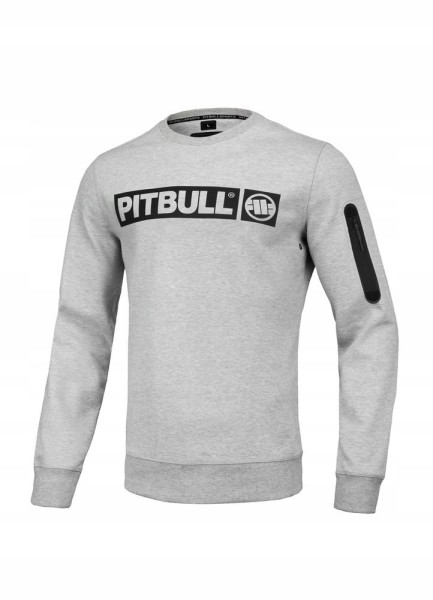 Mikina Pitbull Beyer Crewneck šedá – Stylová a Funkční (1)