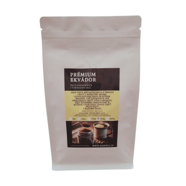 Káva instantní Haniell Prémium Ekvádor 500gr (3)