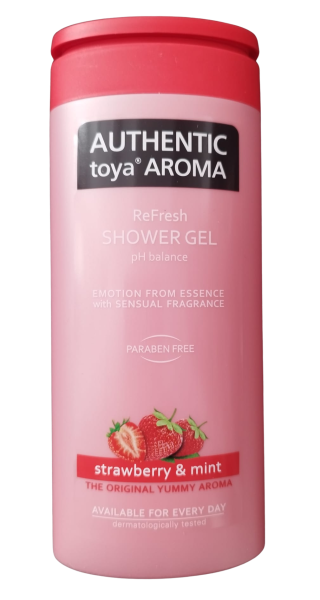 Sprchový gel Authentic Toya Aroma Strawberry & Mint 400 ml (1)