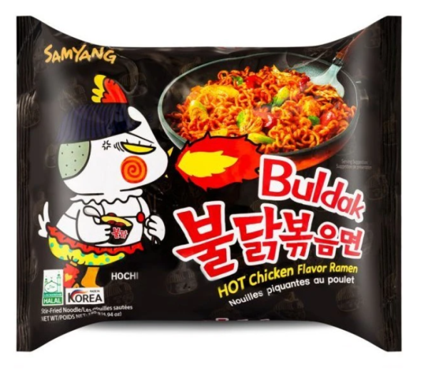 Nudle Buldak Hot Chicken Ramen Samyang 140 g (1)