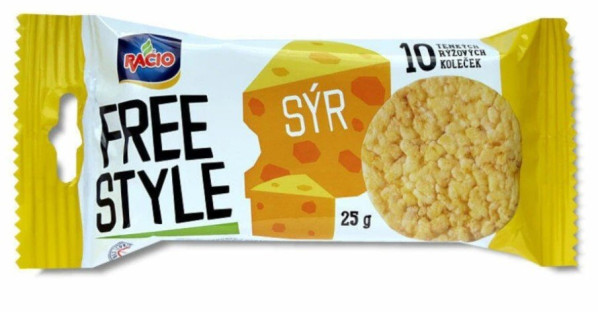 RACIO FreeStyle sýrové krekry 25 g (1)