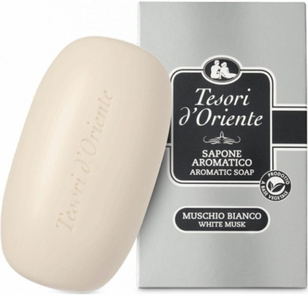 Mýdlo Tesori d'Oriente Muschio Bianco parfémované 125 g (1)