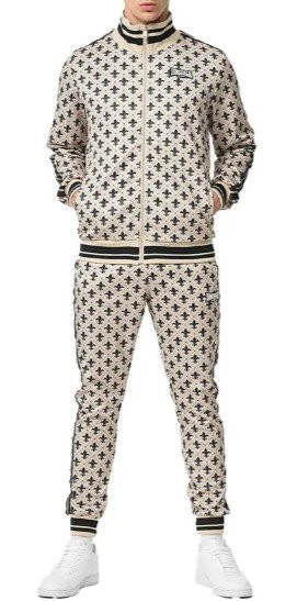 Tepláková souprava Lonsdale Boswall písková (1)