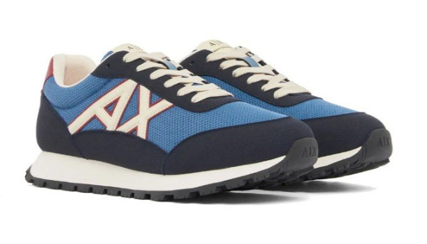 Pánské tenisky Armani Exchange XM00 čínská modrá (1)