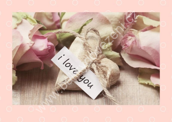Pohlednice I Love You (1)