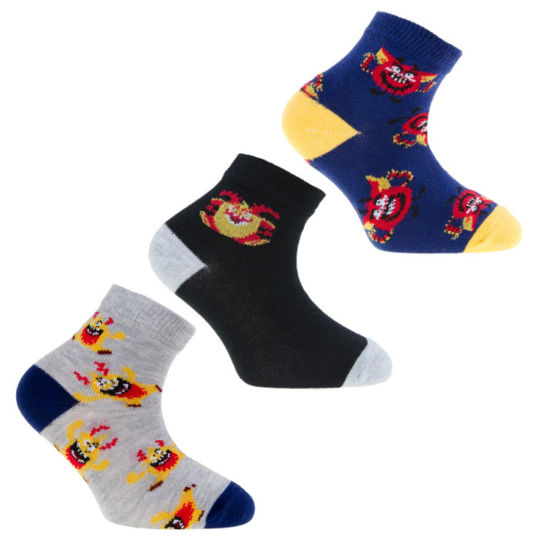 Dětské ponožky chlapecké 3PACK Raubíř (1)
