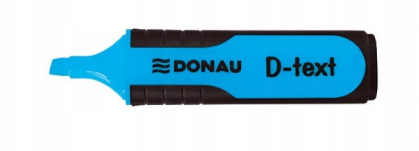 Zvýrazňovač fluorescentní DONAU modrý (1)