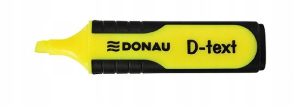 Zvýrazňovač fluorescentní DONAU žlutý (1)