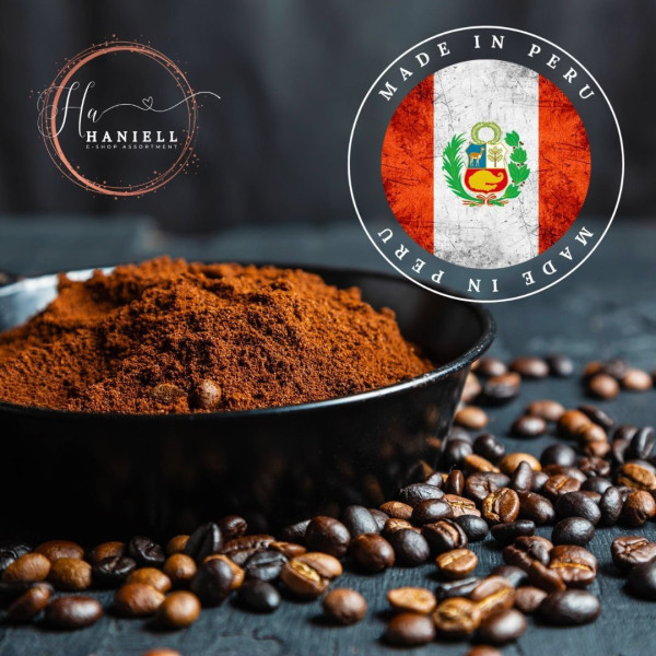 Káva HANIELL Peru Arabica mletá 200g (3)
