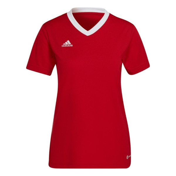 Tričko adidas Entrada dámské červené (1)