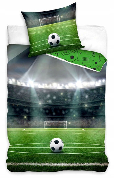 Povlečení na postel svítící Fotbal 140x200 cm (2)