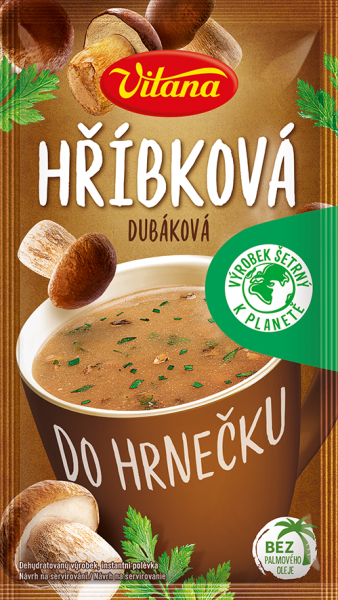 Polévka instantní Hříbková  Vitana 17g (1)