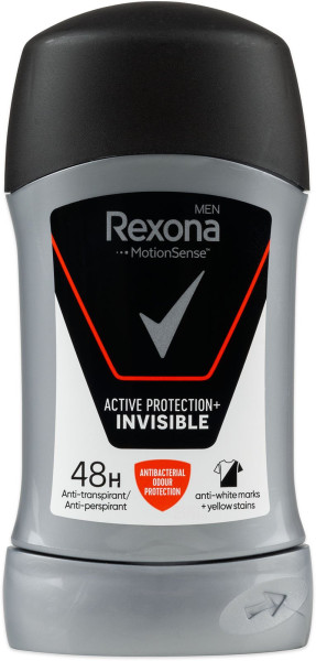 Tuhý deodorant Rexona Active Protection Invisible (1)