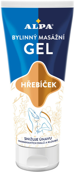Gel masážní bylinný Alpa Hřebíček 100 ml (1)
