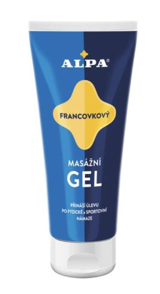 Gel masážní bylinný Alpa Francovkový 100 ml (1)