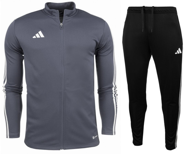 Tepláková souprava Adidas Tiro 21 šedá (1)