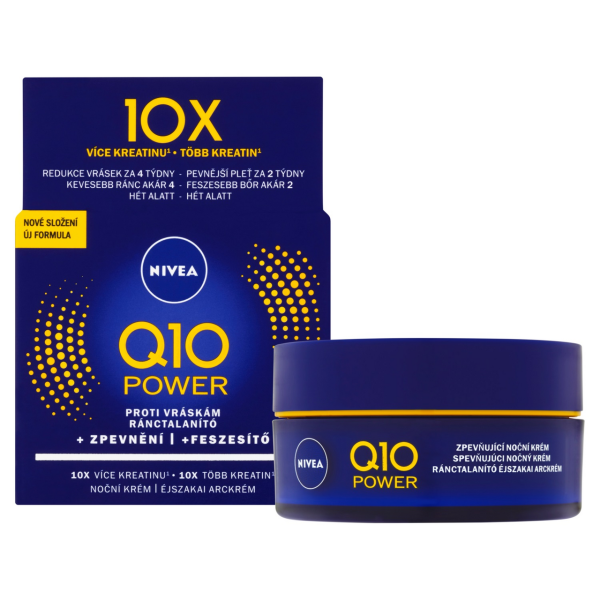 Nivea Q 10 Visage anti-wrinkle night cream 50ml (1)