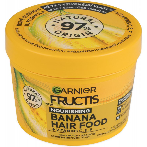 Garnier Fructis hair food balsam banana 400 ml (1)