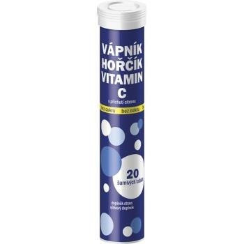 Tablety šumivé Maxivita Vápník-Hořčík-vitamín C 20 ks (1)