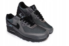 Obuv Nike Air Max 90 SMOKE GREY/ BLACK - LASER BLUE (1)