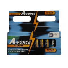 Baterie AAA (R03) alkalická   A-Force