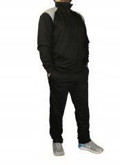 Pánská tepláková souprava – mikina na zip + kalhoty Pohodlná pánská souprava ze směsi bavlny s mikinou na zip