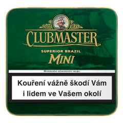 Doutníky Clubmaster Superior Brasil 20 ks Vyvážené doutníky s brazilskou chutí v balení 20 ks