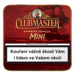 Doutníky Clubmaster Superior Vanilla 20 ks Aromatické doutníky s vanilkovým nádechem