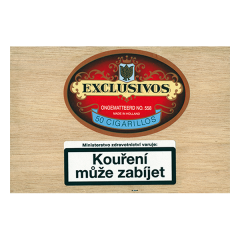 Doutníky EXCLUSIVOS Cigarillos 50 ks Přírodní suché cigarillos s jemným, klasickým charakterem