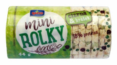 RACIO mini rolky cizrna + hrášek bezlepkové 44 g Lehká bezlepková svačinka z luštěnin