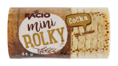 RACIO mini rolky čočkové bezlepkové 44 g Křupavá bezlepková svačinka z čočky