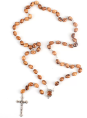 Růženec z Olivového dřeva z Betléma