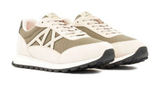 Pánské tenisky Armani Exchange béžové Lehký styl a pohodlí bez zbytečné výraznosti