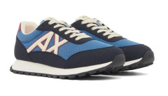 Pánské tenisky Armani Exchange XM00 čínská modrá Výrazný styl s klidem a jistotou