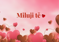 Pohlednice „Miluji tě“ Nejsilnější slova, která můžeš poslat