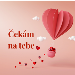 Polštář 40×40 cm „Čekám na tebe“ Vzkaz, který zůstává nablízku