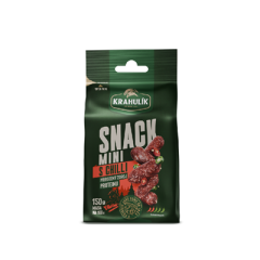 Snack Mini s chilli chlaz. 70 g Malý masový snack s pořádně pikantním řízem