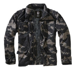 Bunda zimní BRANDIT Britannia Camouflage pánská až 4XL Hřejivá military bunda s charakterem do chladných dnů